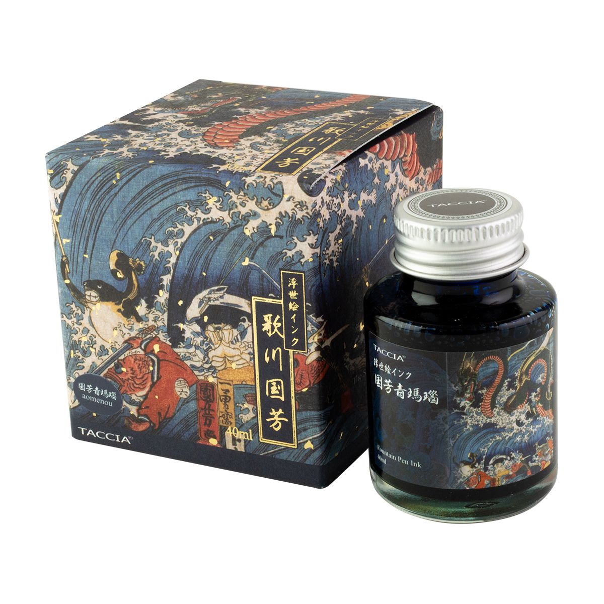 Taccia Kuniyoshi Aomenou Bottled Ink (40ml)