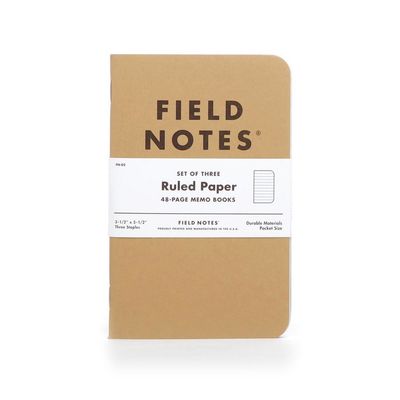 Field Notes Original Kraft 3-Packs