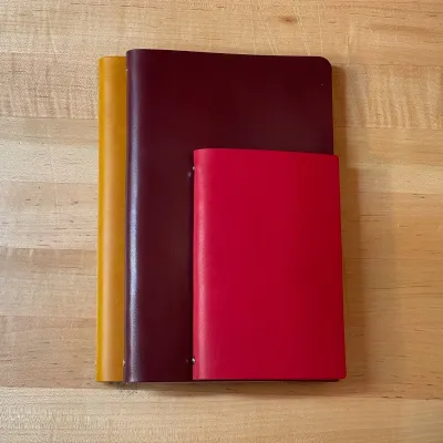 Goby Design Leather Notebook