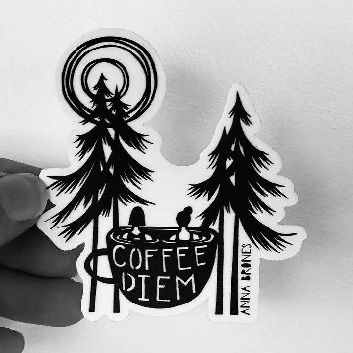 Coffee Diem Sticker