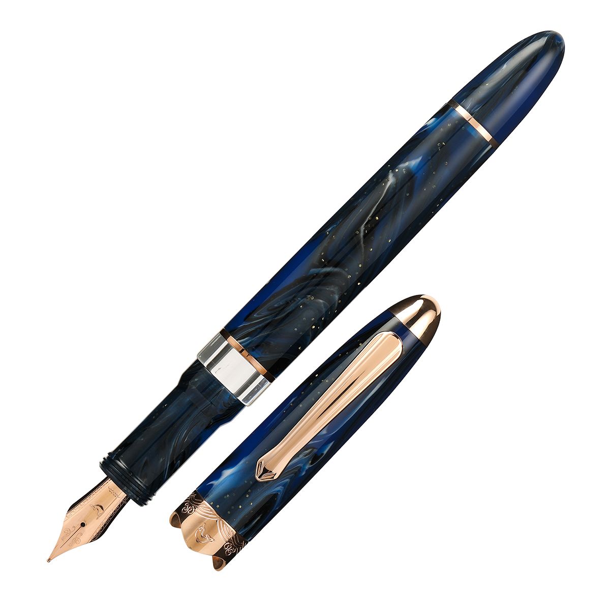 Nahvalur Horizon Nebula Fountain Pen, Nib Size: Extra Fine