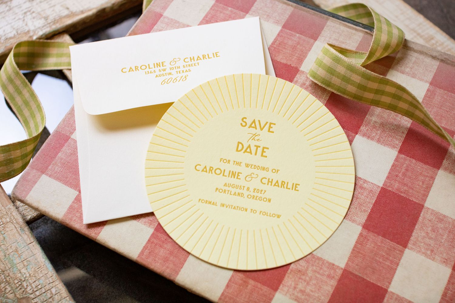 Caroline Save the Date
