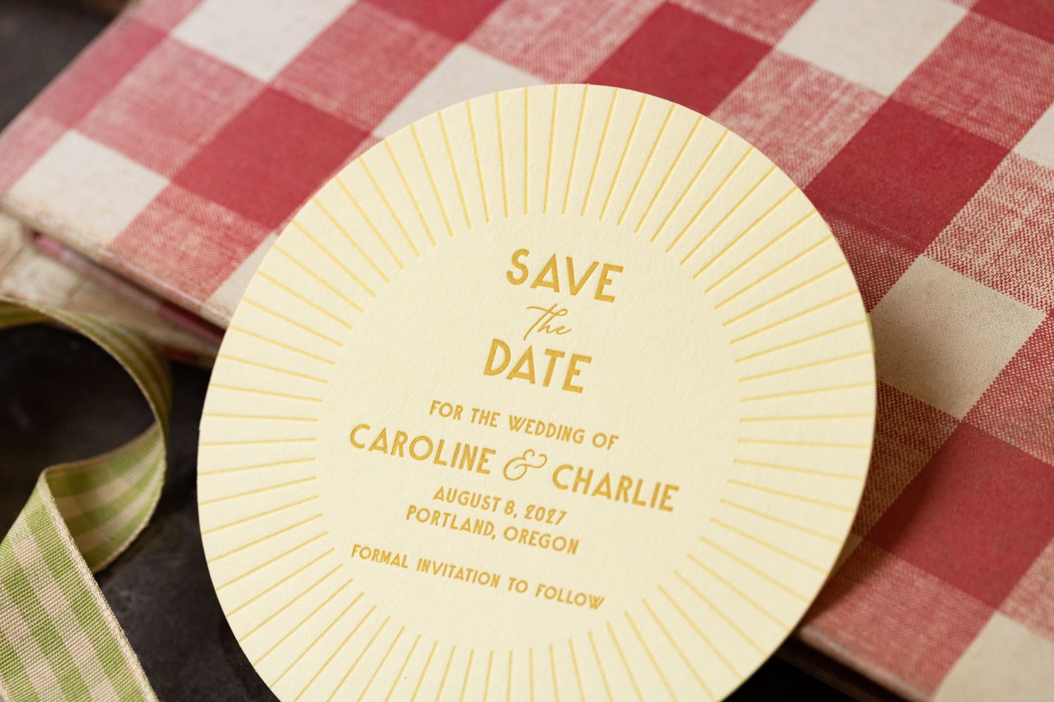 Caroline Save the Date