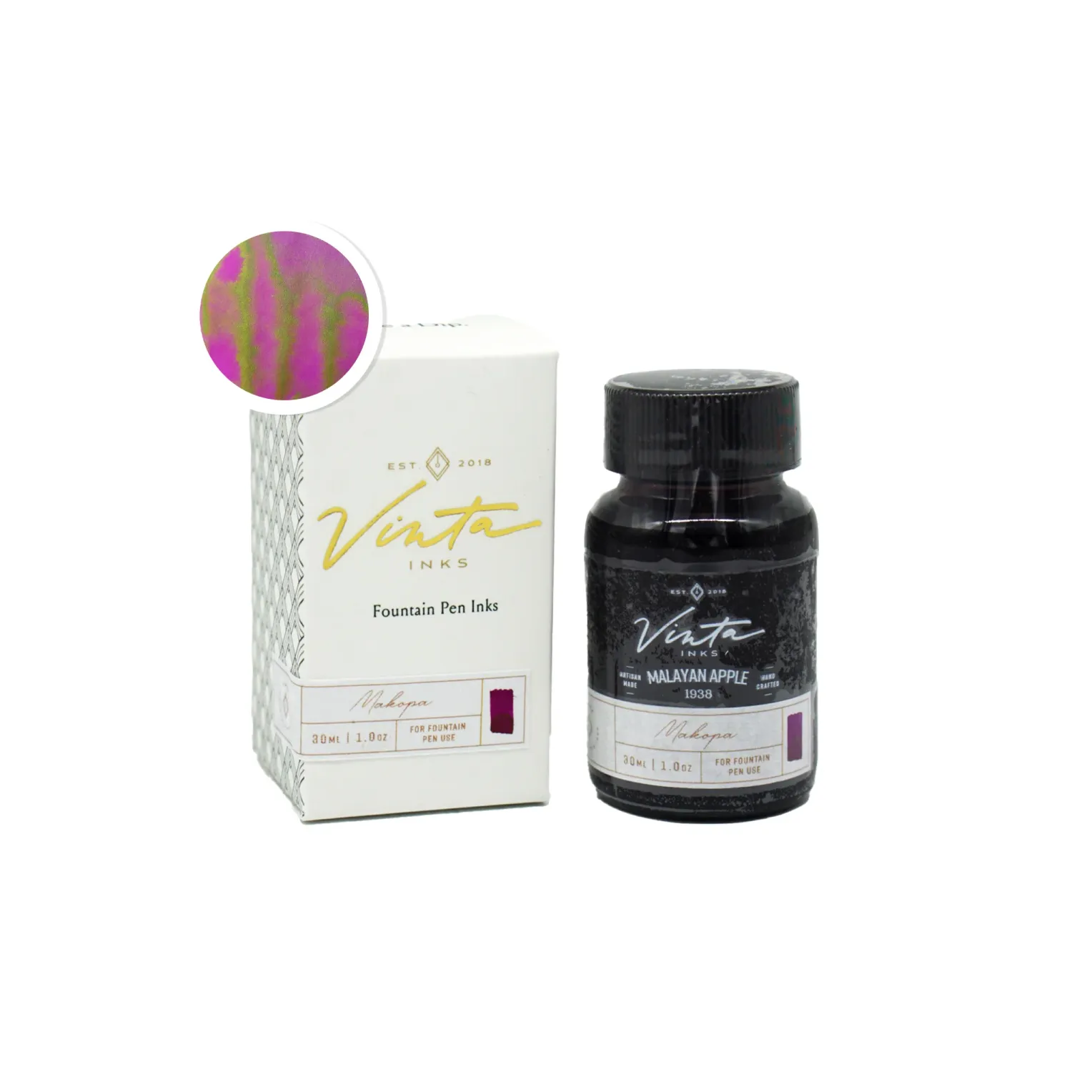 Vinta Inks - Malayan Apple Bottled Ink (30ml)