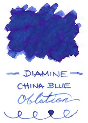 Diamine China Blue Bottled Ink (80ml)