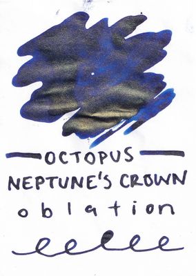 Octopus Celestial Glitter Neptune's Crown Ink (30ml)