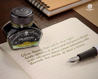 Octopus Celestial Glitter Gaia's Grove Ink (30ml)