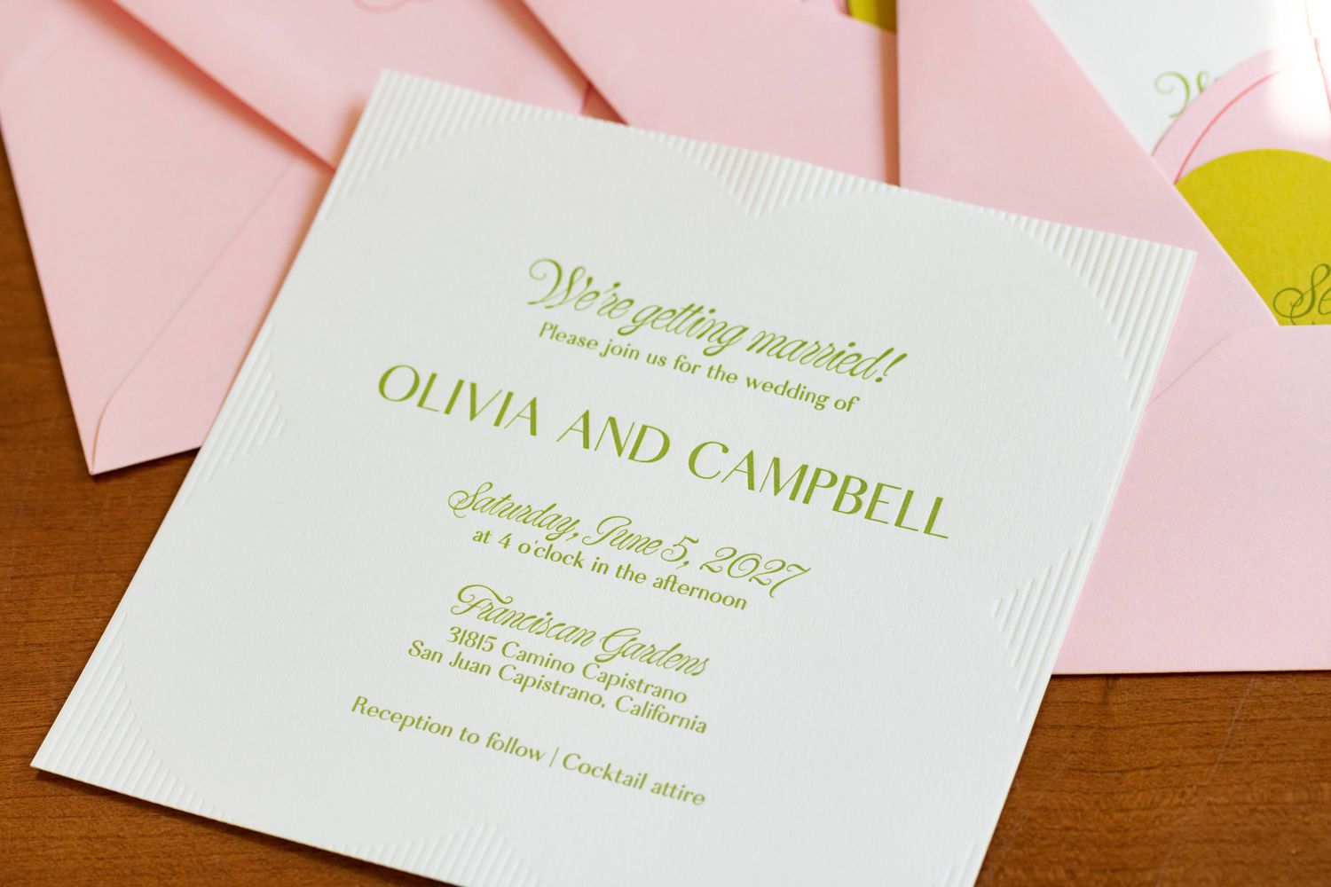 Olivia Wedding Invitation