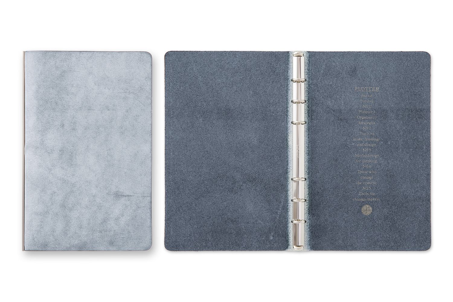 PLOTTER Shiranami Leather 6-Ring Binder (Bible Size)