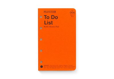 PLOTTER Refill Memo Pad To Do List 50 sheets PLT0006 (Mini 5 Size)
