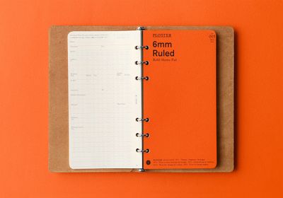 PLOTTER Pueblo Leather 6-Ring Binder PLT5001 (Bible Size)