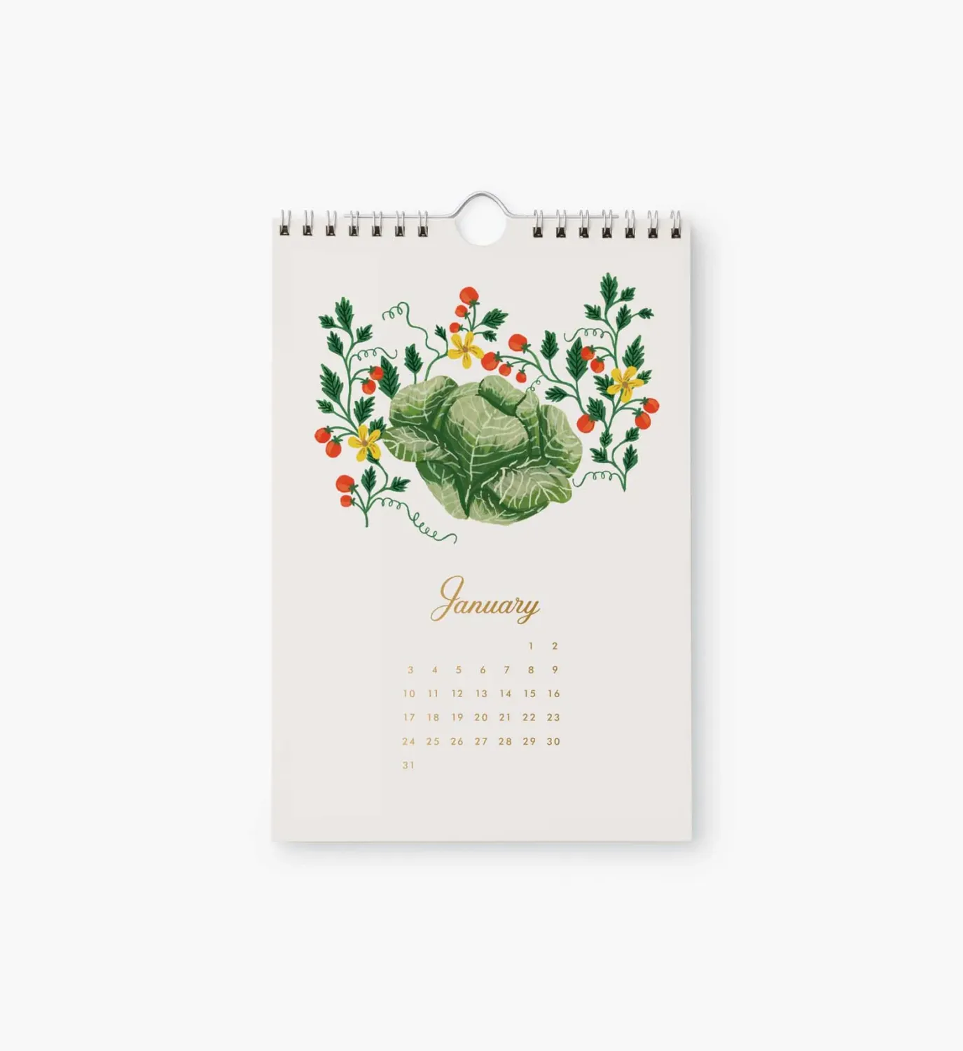 2027 Garden Study Kitchen Calendar
