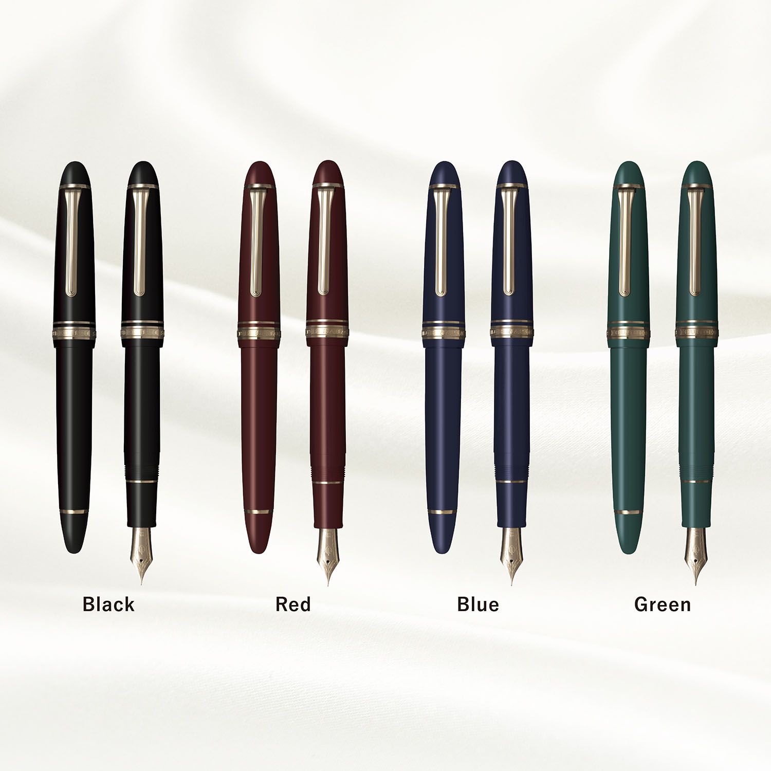 Sailor 1911L 14k Gold Trim Fountain Pen