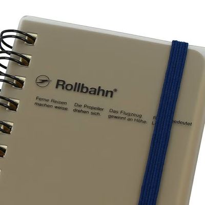 Rollbahn Spiral Mini Memo Notebook