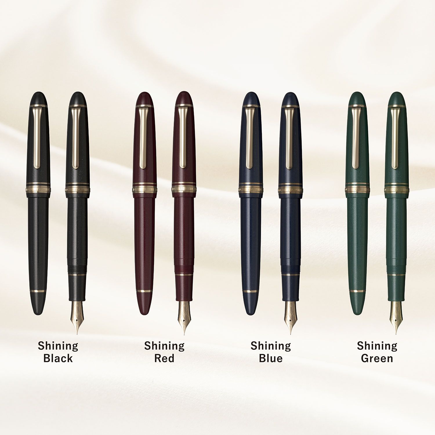 Sailor 1911L 18k Gold Trim Fountain Pen