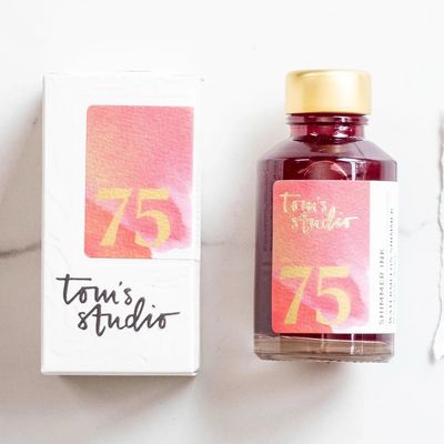 Tom's Studio Watermelon No. 75 Shimmer Bottled Ink (50ml)