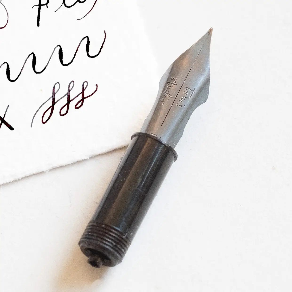 Tom's Studio Titanium Flex Fountain Pen Nib
