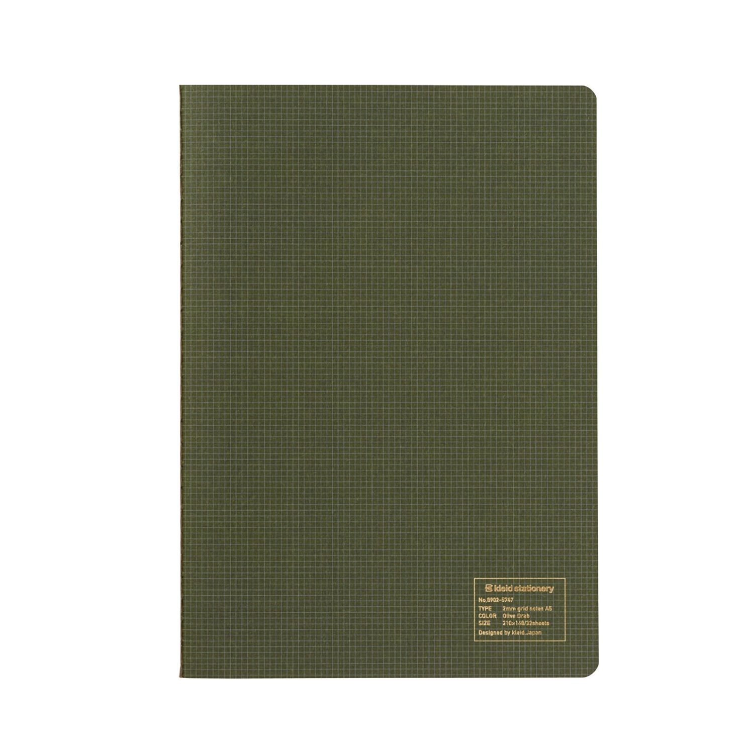 Kleid 2mm Grid Notes A5