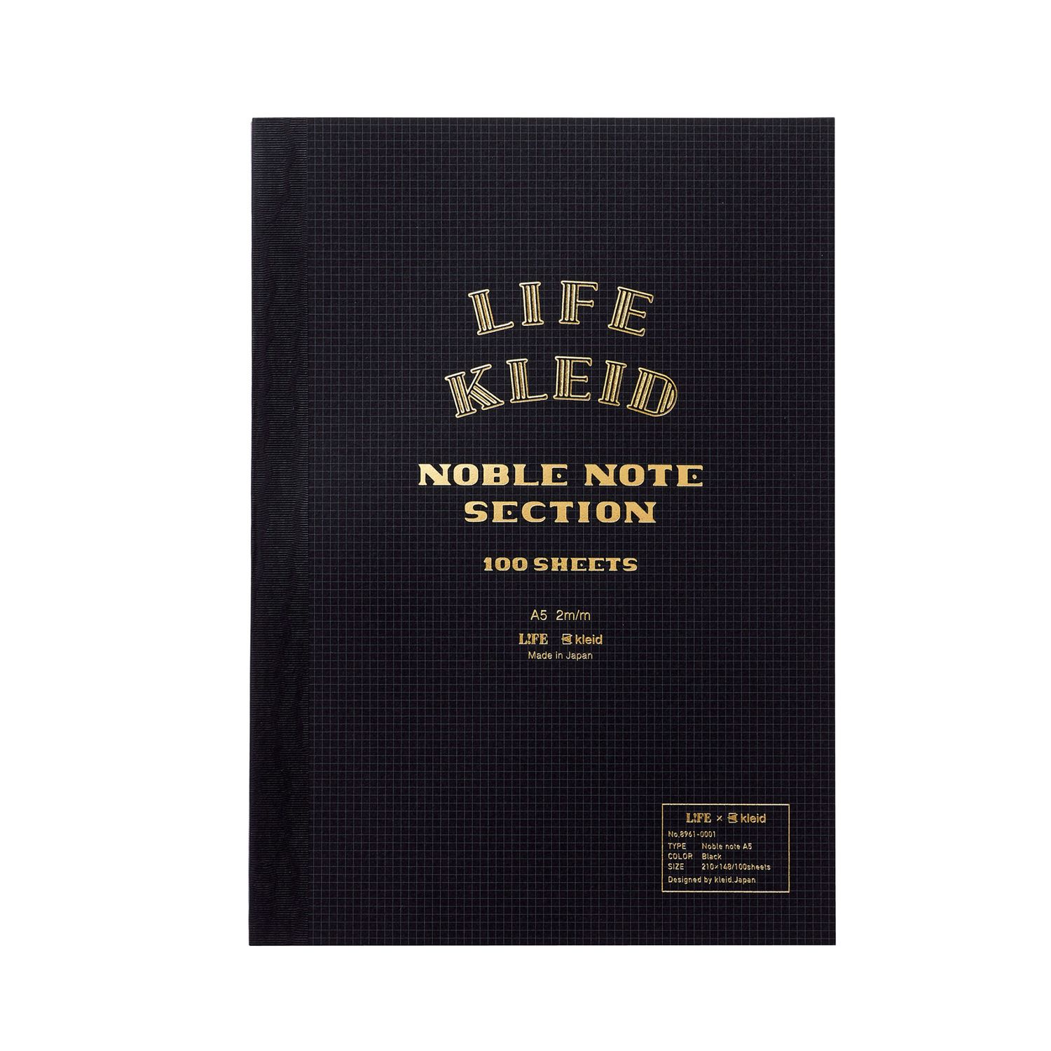 Kleid x Life Noble Note A5