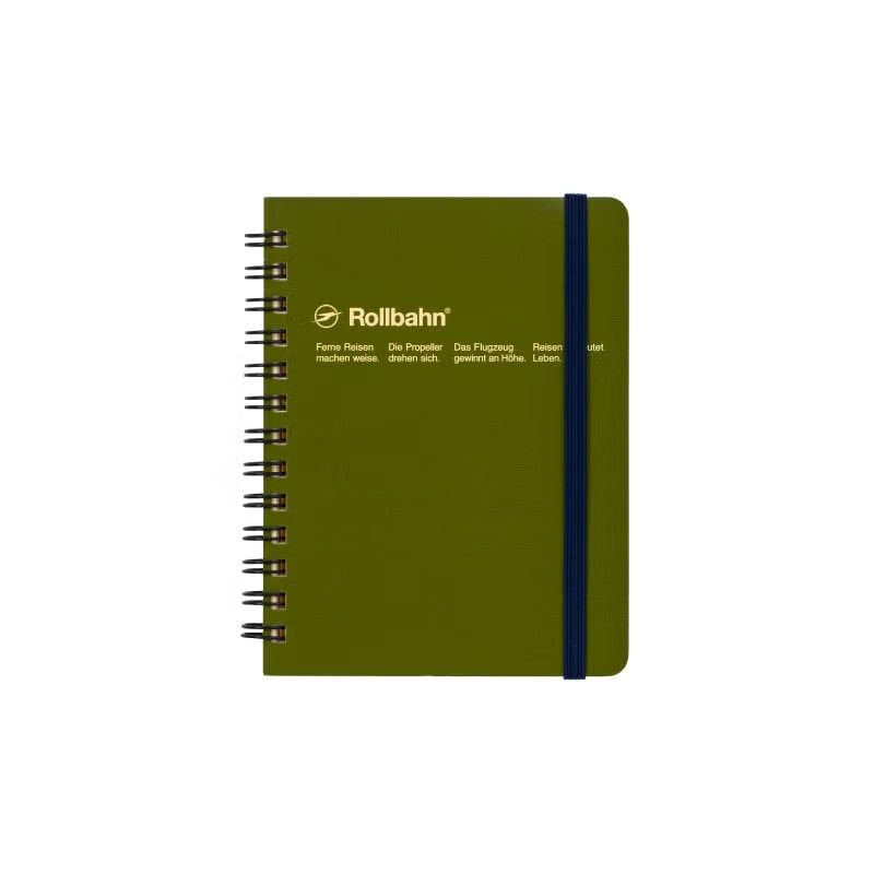 Rollbahn Spiral Pocket Memo Notebook