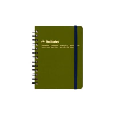 Rollbahn Spiral Pocket Memo Notebook