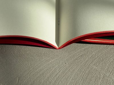 Bieffe Roma Black Leather Notebook