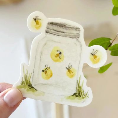 Fireflies Sticker