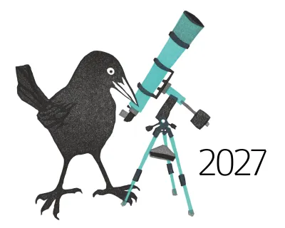 Twelve Grackles for 2027 Calendar