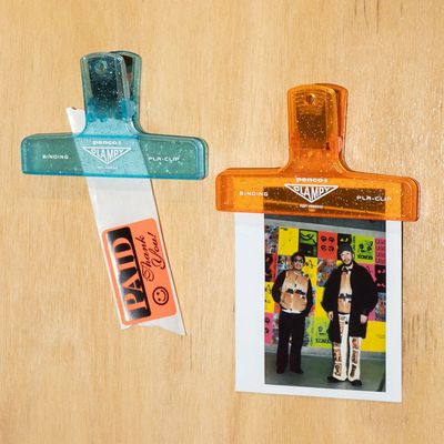 Penco Plastic Glitter Clip