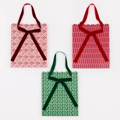 Meri Meri x Molly Mahon Medium Gift Bags (pack of 3)