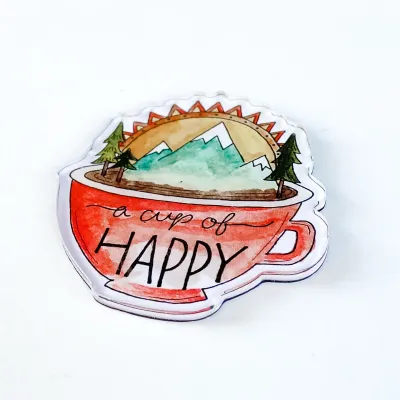 Cup of Happy Magnet