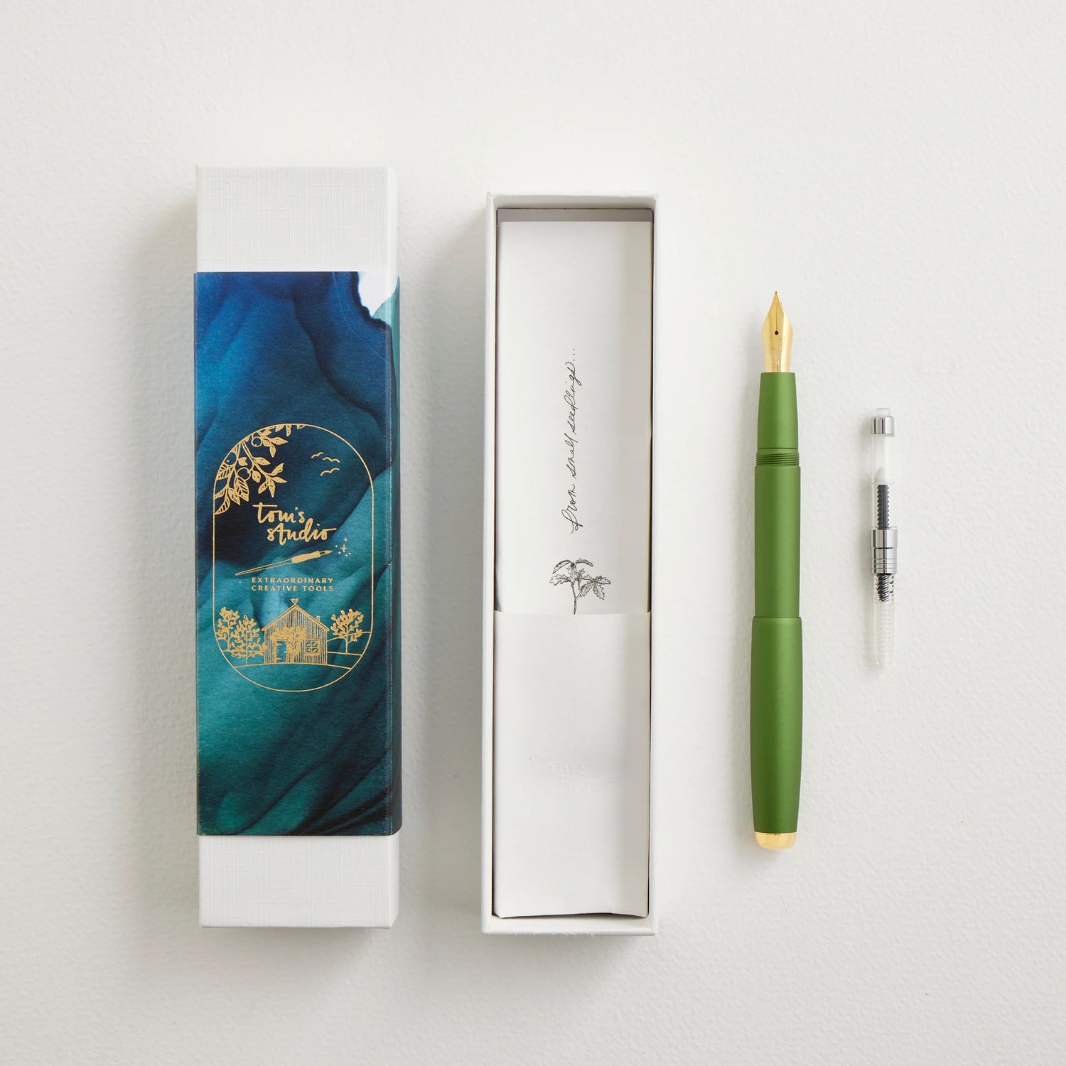 Tom's Studio The Studio Fountain Pen Botanica