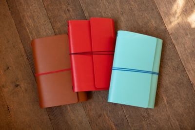 Imperfect Concepts Leather Journal A6 Jasper Trifold