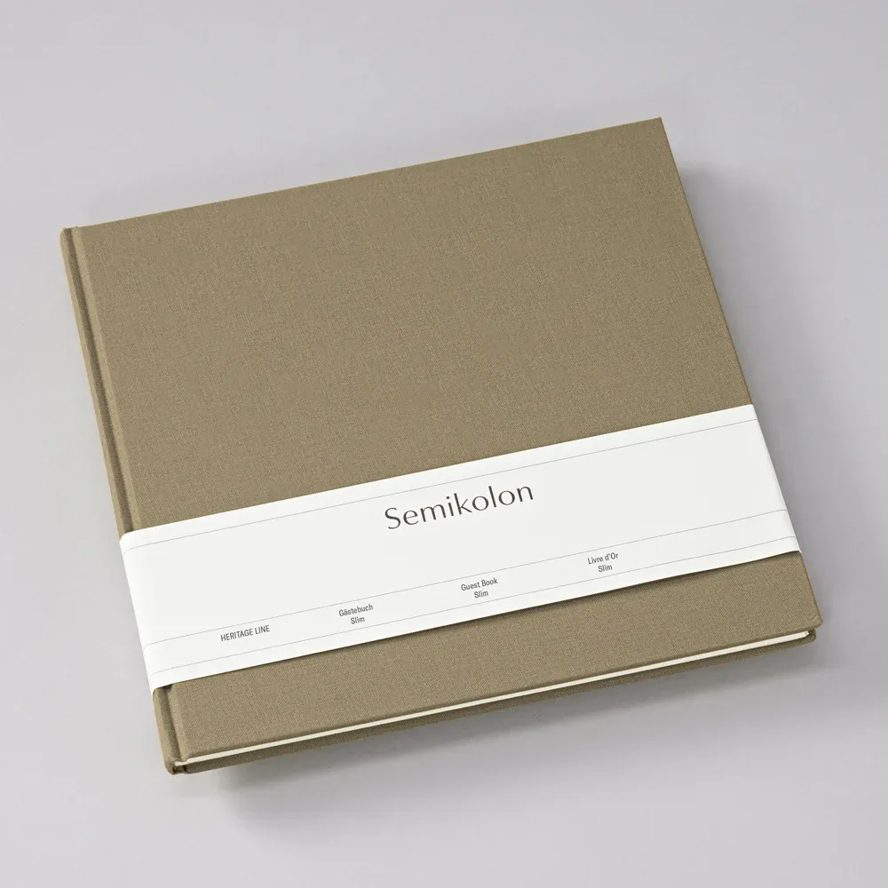 Semikolon Guest Book Slim