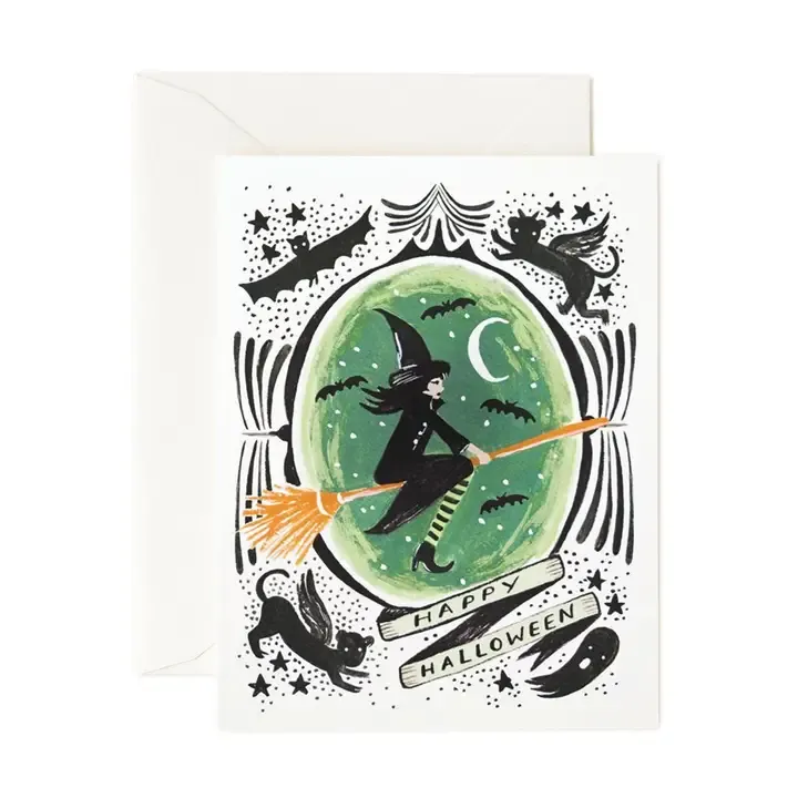 Witch of the West Halloween Card
