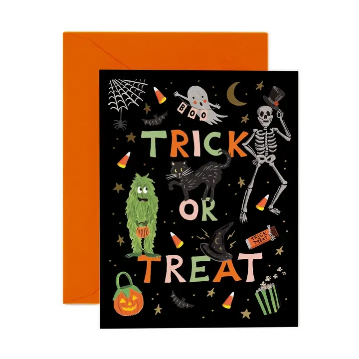 Halloween Parade Card