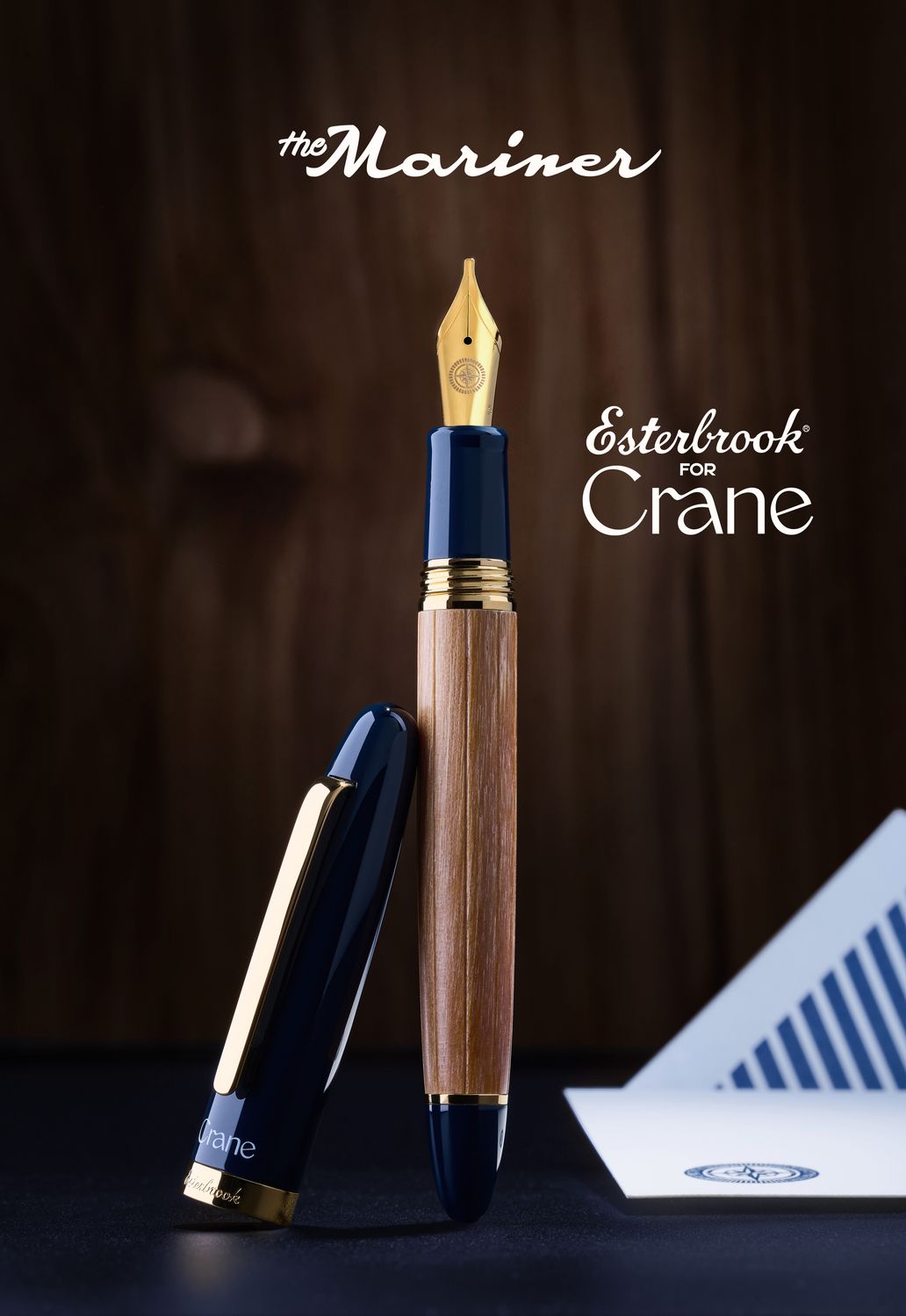 Esterbrook x Crane Mariner Teak Estie Fountain Pen