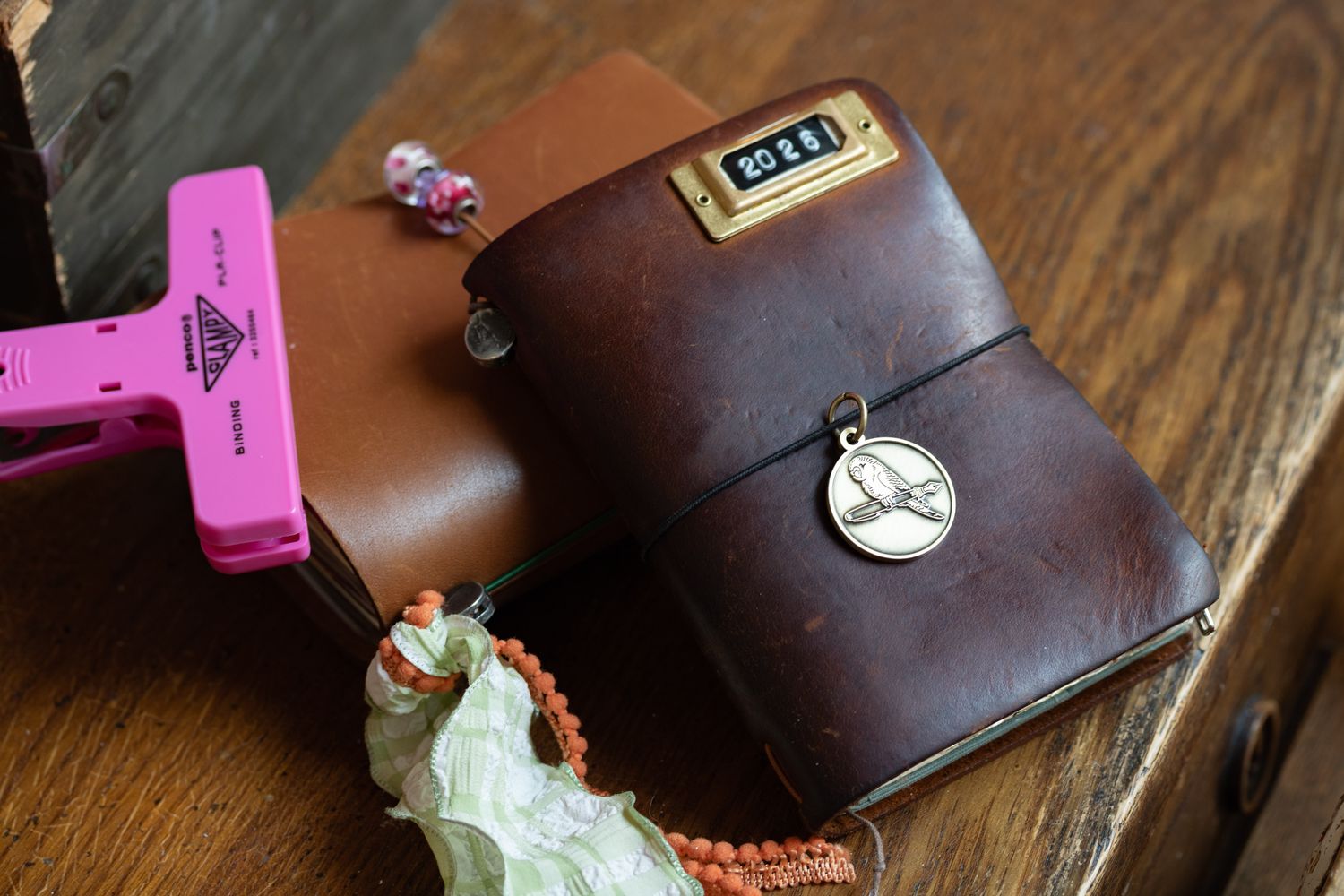Oblation Bird &amp; Pen Charm