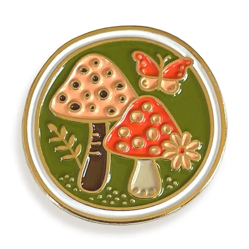 Mushroom Pin