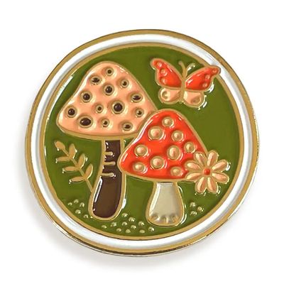 Mushroom Pin