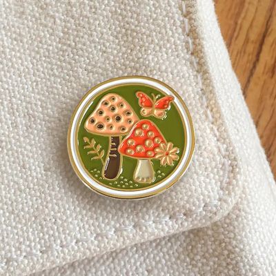 Mushroom Pin