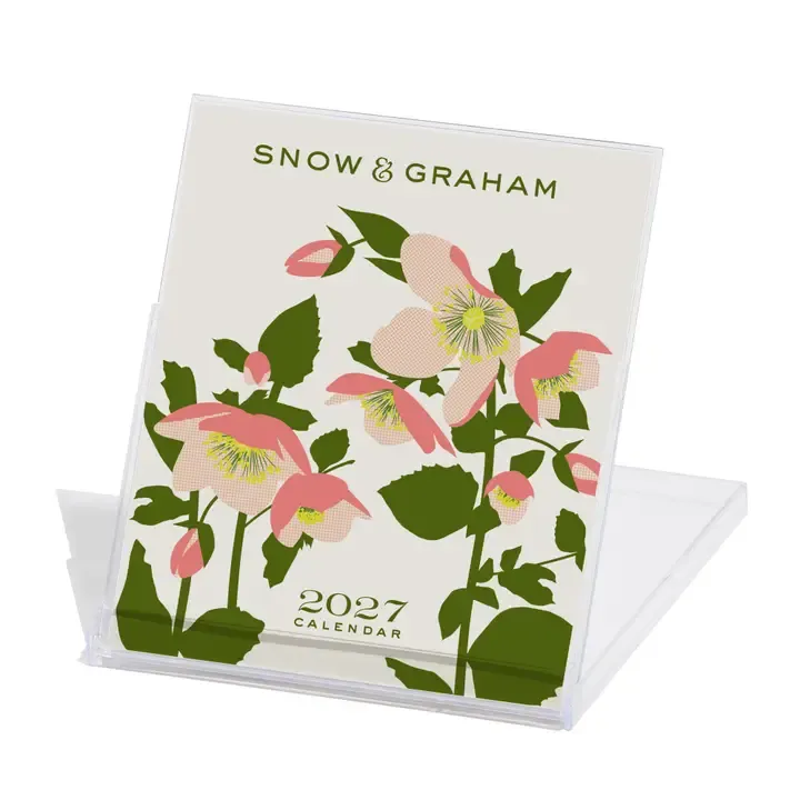 Snow &amp; Graham Desk Calendar 2027