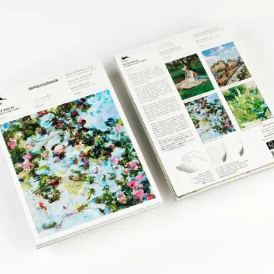 Pepin Press Impressionism A5 Note Pad &amp; Writing Paper