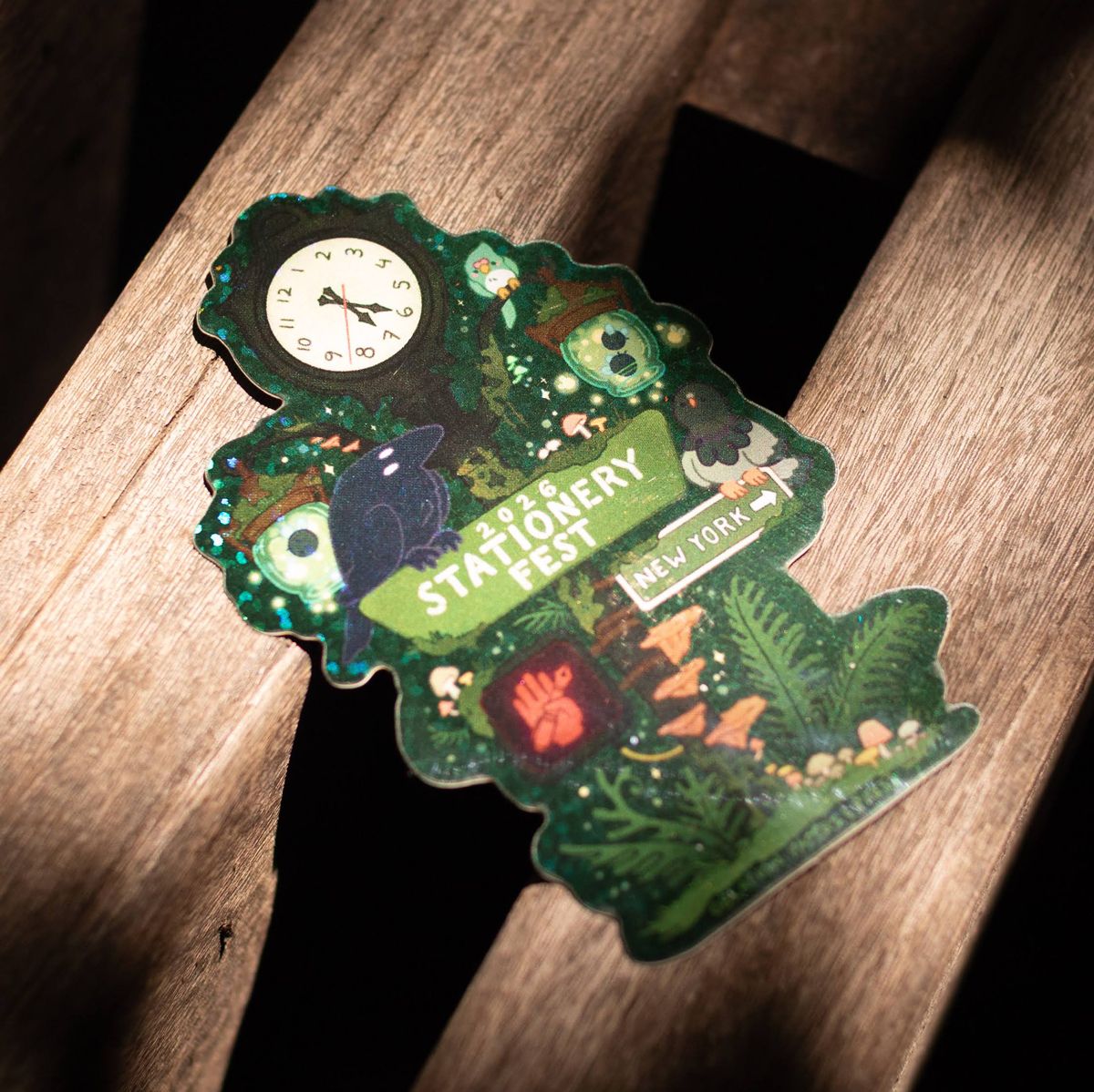 Oblation Stationery Fest 2026 Wildwood Sticker