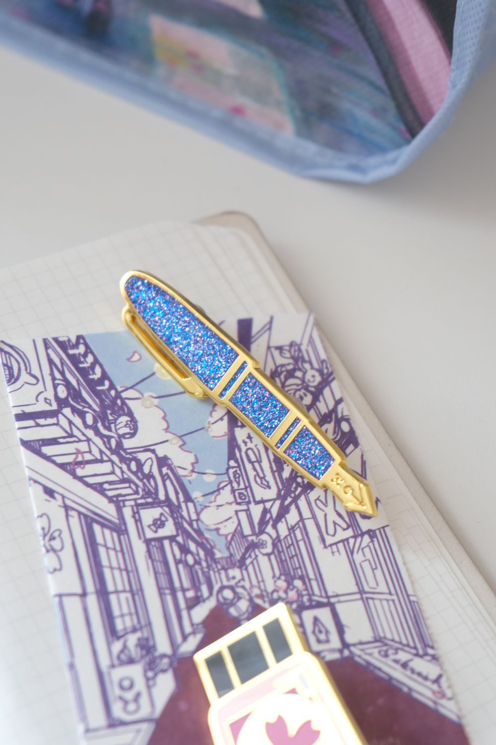 Esterbrook Sakura Street Pen Lapel Pin
