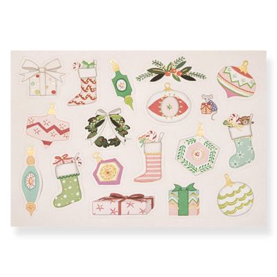 Christmas Tree Letterpress Greeting Cards (box of 6)