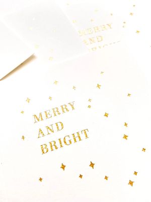 Merry and Bright Foil Card