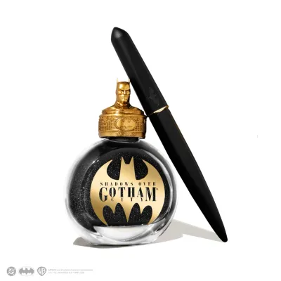 Ferris Wheel Press x  Shadows over Gotham City | Marquise Pen &amp; Ink Set | Batman