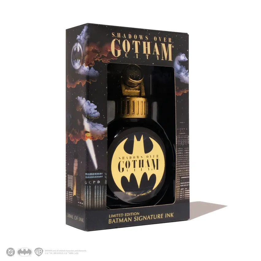 Ferris Wheel Press x Shadows over Gotham City | Limited Edition Bat Signal Signature Ink 38ml