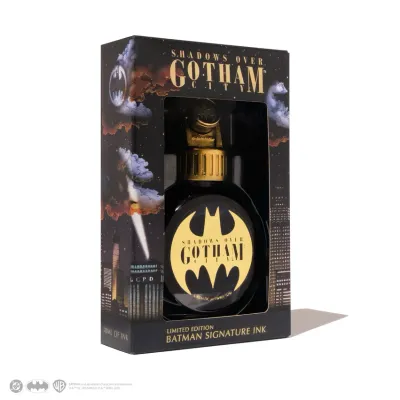 Ferris Wheel Press x Shadows over Gotham City | Limited Edition Bat Signal Signature Ink 38ml